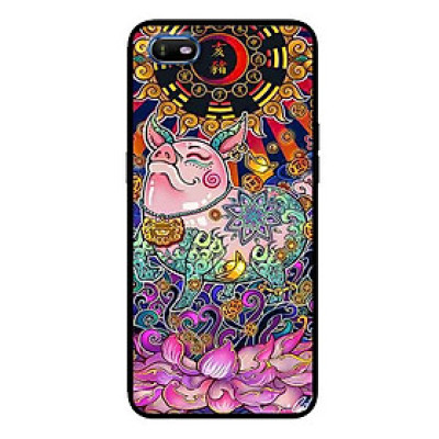 Ốp Lưng in cho Oppo A1K Mẫu 12 Con Giáp Hợi - Hàng Chính Hãng