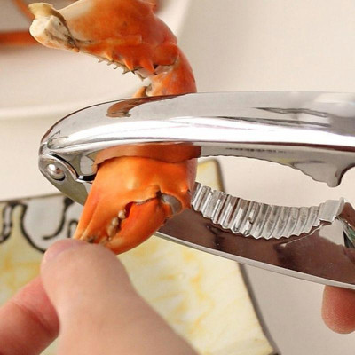 Dụng cụ kẹp càng cua, ghẹ, kẹp các loại hạt cứng, dụng cụ hỗ trợ đa năng bằng thép không gỉ