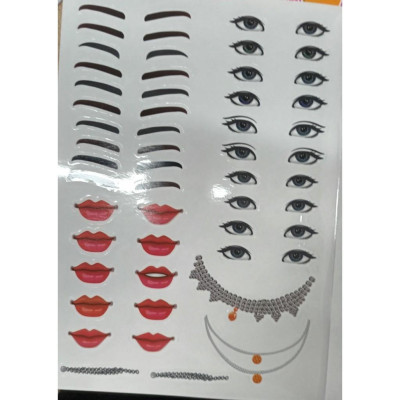 Sách - Trang Điểm Thần Tượng Âm Nhạc Hàn Quốc - Rosie - Thỏa Súc Sáng Tạo Cùng Sticker Trong Suốt - Minh Thắng