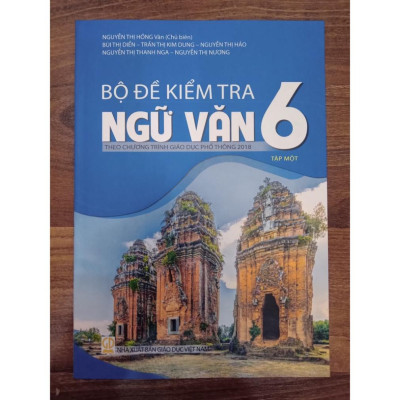 Sách - Combo Bộ đề kiểm tra ngữ văn 6 - ( tập 1 + tập 2 )