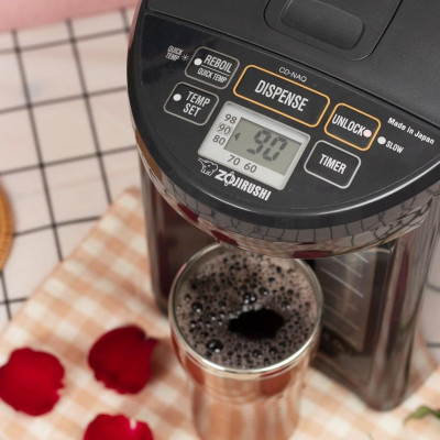 Bình thủy điện Zojirushi CD-NAQ40/50V-BM, dung tích 4L/5L, sản xuất Nhật Bản, bảo hành 1 năm|HÀNG CHÍNH HÃNG