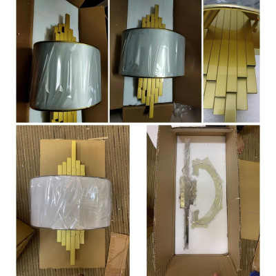 Đèn tường PACSO kiểu dáng độc đáo trang trí nhà cửa cao cấp, hiện đại - kèm bóng LED chuyên dụng .