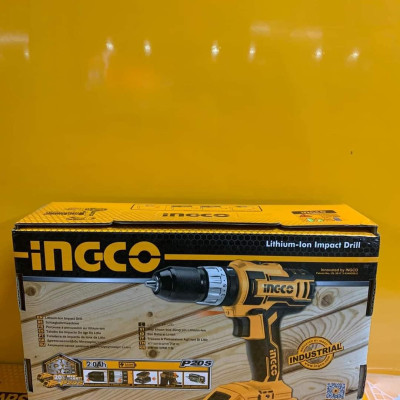 MÁY KHOAN BÚA DÙNG PIN LITHIUM INGCO CIDLI2002 (20V) - HÀNG CHÍNH HÃNG
