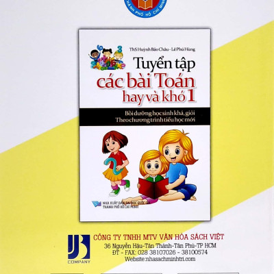 Tuyển Tập Các Bài Toán Hay Và Khó 1 (Bồi Dưỡng Học Sinh Khá, Giỏi Theo Chương Trình Tiểu Học Mới)