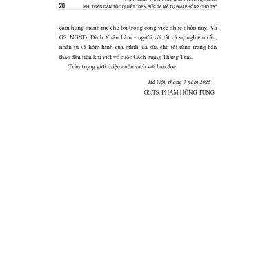 Cách mạng Tháng Tám năm 1945 ở Việt Nam: Khi toàn dân tộc quyết "đem sức ta mà tự giải phóng cho ta"