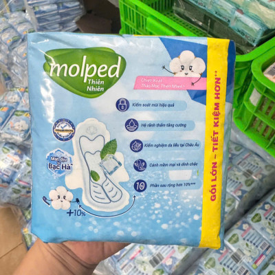 Combo 4 gói BVS Molped Icycool Có cánh gói lớn 20 miếng tiết kiệm giá tốt