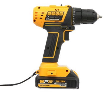 MÁY KHOAN PIN 20V 10MM TOLSEN 87212 - HÀNG CHÍNH HÃNG