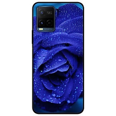 Ốp lưng dành cho Vivo Y21 - Vivo Y21s mẫu Hoa Hồng Xanh