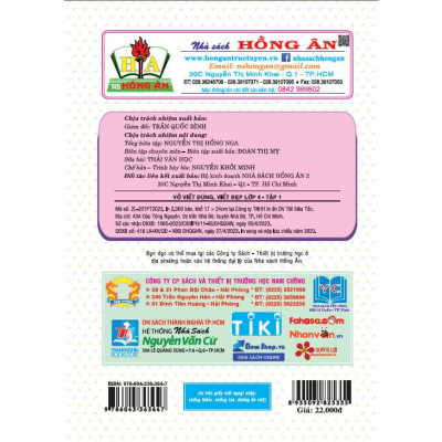 Vở viết đúng, viết đẹp lớp 4 (tập 1) - dùng chung cho các bộ sgk hiện hành (HA-MK)