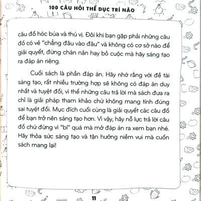 Quiz! Tư Duy Sáng Tạo - 100 Câu Hỏi Thể Dục Trí Não