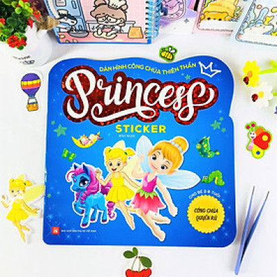 Sách - Sticker Dán Hình Công Chúa Thiên Thần - ndbooks