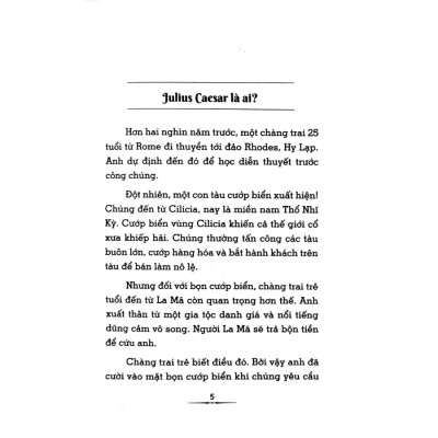 Bộ Sách Chân Dung Những Người Thay Đổi Thế Giới - Julius Caesar Là Ai (Tái Bản 2019)