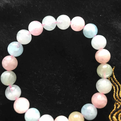 CHIẾC VÒNG TAY ĐÁ BERRY NHIỀU MÀU SIZE 9LY ĐẸP NỮ TẤT CẢ CÁC MỆNH 