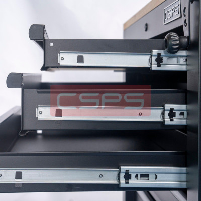 Tủ dụng cụ đồ nghề CSPS 76 cm – 05 hộc kéo tay nắm đen