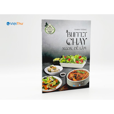 Sách - Buffet Chay Ngon Dễ Làm - Bìa Mềm - Chính Thông Book