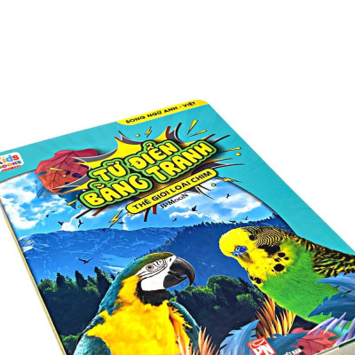 Sách - Từ Điển Bằng Tranh Thế Giới Loài Chim - Việt Thư