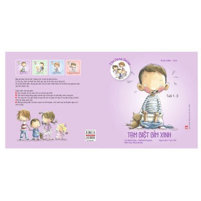 Sách - Bé Học Kĩ Năng - Tự Chăm Sóc Bản Thân - Tạm Biệt Bỉm Xinh - NXB Phụ Nữ