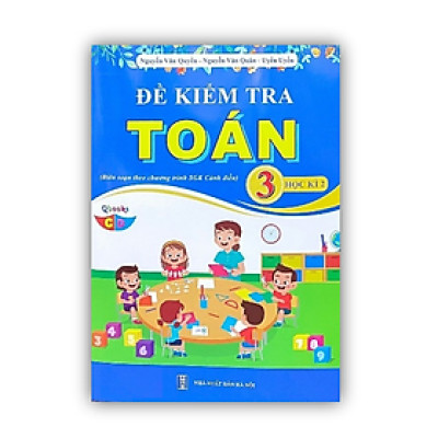 Sách - Đề Kiểm Tra Toán 3 - Học Kì 2 (cánh diều)