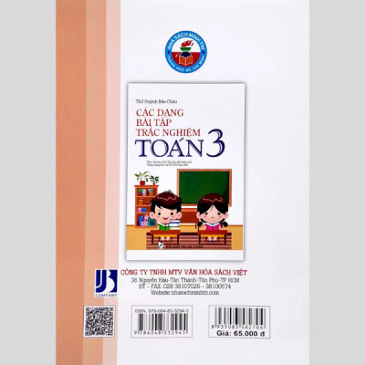 Các Dạng Bài Tập Trắc Nghiệm Toán Lớp 3 (Theo Chương Trình Giáo Dục Phổ Thông Mới)