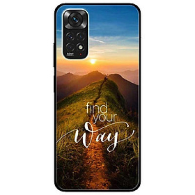 Ốp lưng dành cho Xiaomi Redmi Note 11 4G mẫu Find the way màu