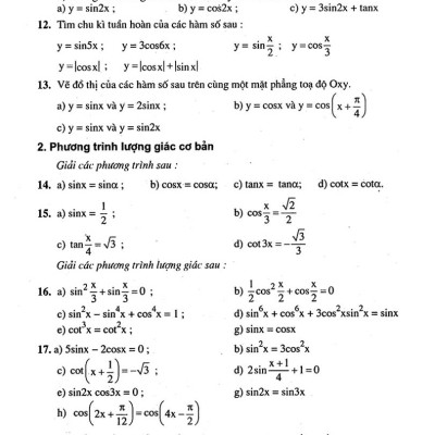 500 Bài Toán Chọn Lọc 11 (Dùng Chung Cho Các Bộ SGK Hiện Hành) - Tái Bản _HA