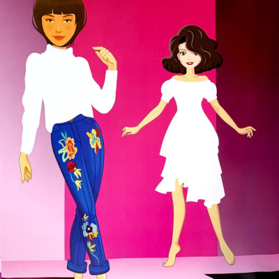 Sticker Fashion - Dán Hình Thời Trang - Tập 1