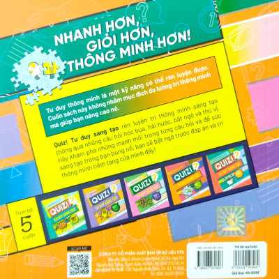 Quiz! Tư Duy Sáng Tạo - 100 Câu Hỏi Trổ Tài Suy Luận