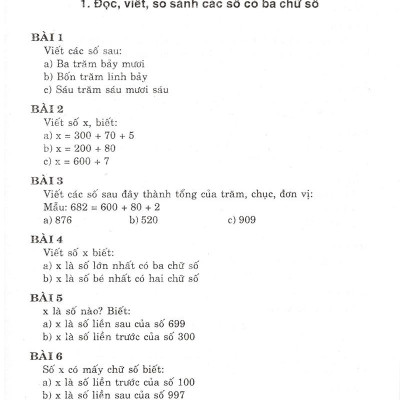 Để Học Tốt Toán 3