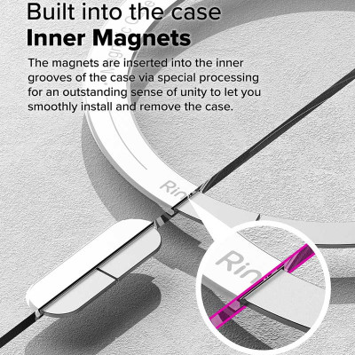 Ốp lưng dành cho Google Pixel 9a RINGKE Fusion Magnetic - Hàng Chính Hãng