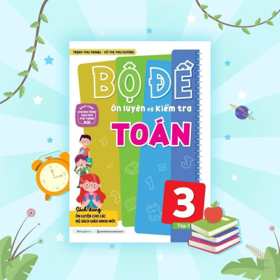 Sách - Bộ Đề Ôn Luyện Và Kiểm Tra Toán Lớp 3 - Tập 2 - Megabook