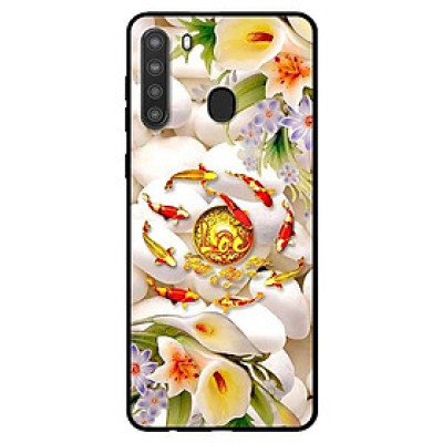 Ốp lưng dành cho Samsung Galaxy A21 mẫu Lộc Koi