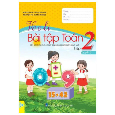 Sách - Vở Ô Li Bài Tập Toán 2 - Quyển 2