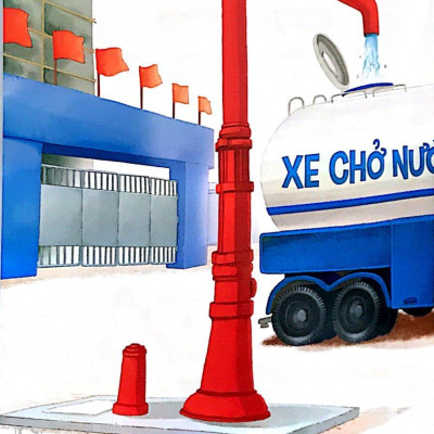Thế Giới Xe Công Trình: Xe Chở Nước Đáng Mến (Tái Bản 2019)