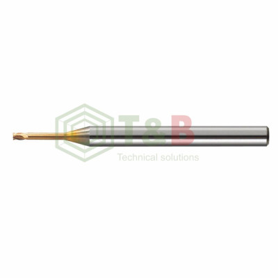 Dao Phay Bo Góc R 4 Me D6xR1.0x18x90L Union Tool Model HRRS4060-10-18,Dao phay ngón gia công sau nhiệt