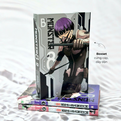 Sách - Boxset MONSTER #8 - B Side - Tập 1 + Tập 2 (Hộp 2 Tập)