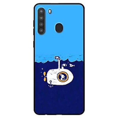 Ốp lưng dành cho Samsung Galaxy A21 mẫu Thỏ Lặn