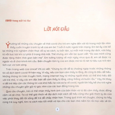 Covid Trong Mắt Trẻ Thơ (Song Ngữ) - Cô Giáo Phù Thủy