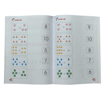 Sách - Bé học toán ( Hành trang cho bé tự tin vào lớp 1)
