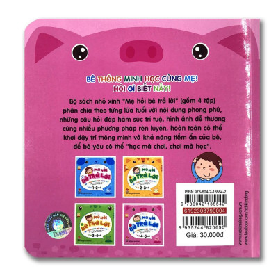 Mẹ Hỏi Bé Trả Lời 4-5 Tuổi (Tái Bản)