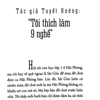 Nghĩ Thử Làm Thật - 9 Nghề Cho Chín