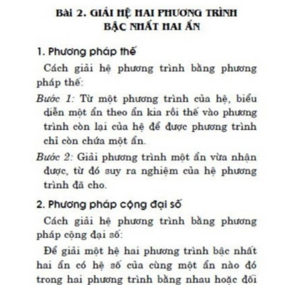 Sổ Tay Toán 9 (Dùng Chung Cho Các Bộ SGK Hiện Hành) (HA)
