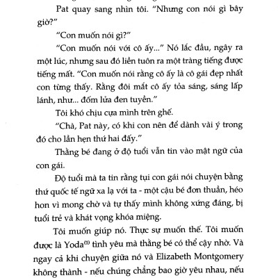 Khi Đàn Ông Trưởng Thành (Phần Cuối Của Cha Và Con)