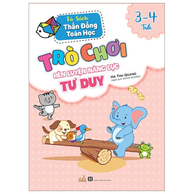 Combo Trò Chơi Rèn Luyện  Tư Duy - 6 Cuốn - Hà Thu Quang - Vanlangbooks