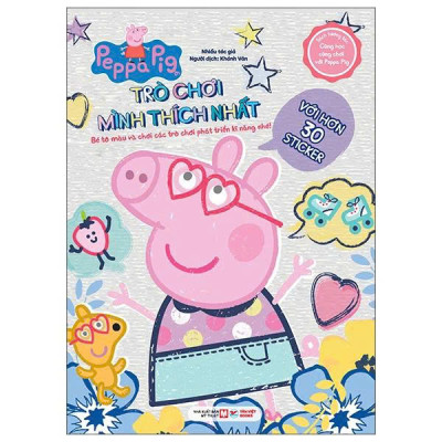 Sách - Sách Tương Tác - Cùng Học Cùng Chơi Với Peppa Pig - Trò Chơi Mình Thích Nhất