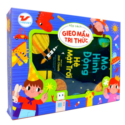 Box Set Gieo Mầm Tri Thức 16 : Truyện Stem Mô Hình Động (Bộ 4 Cuốn)