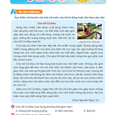 Phiếu Ôn Hè Tiếng Việt Lớp 3 - Hành Trang Vững Kiến Thức Lên Lớp 4 (MEGA)