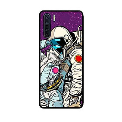 Ốp Lưng in cho Oppo A91 Mẫu Du Hành 1 - Hàng Chính Hãng