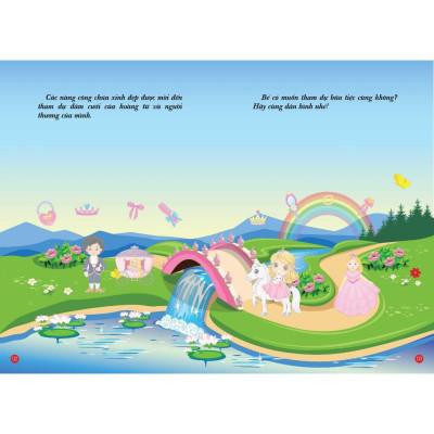Sách - Bóc Dán Hình Thông Minh - Công Chúa Nhỏ - Little Princess Tập 4 (VT) mk
