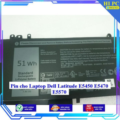 Pin cho Laptop Dell Latitude E5450 E5470 E5570 - Hàng Nhập Khẩu New Seal