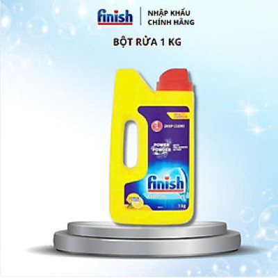 Combo Bột Rửa Bát Finish Nhật 2,2kg + Bóng Finish 400ml + Muối Finish 1,2kg dùng cho máy rửa bát chén ly